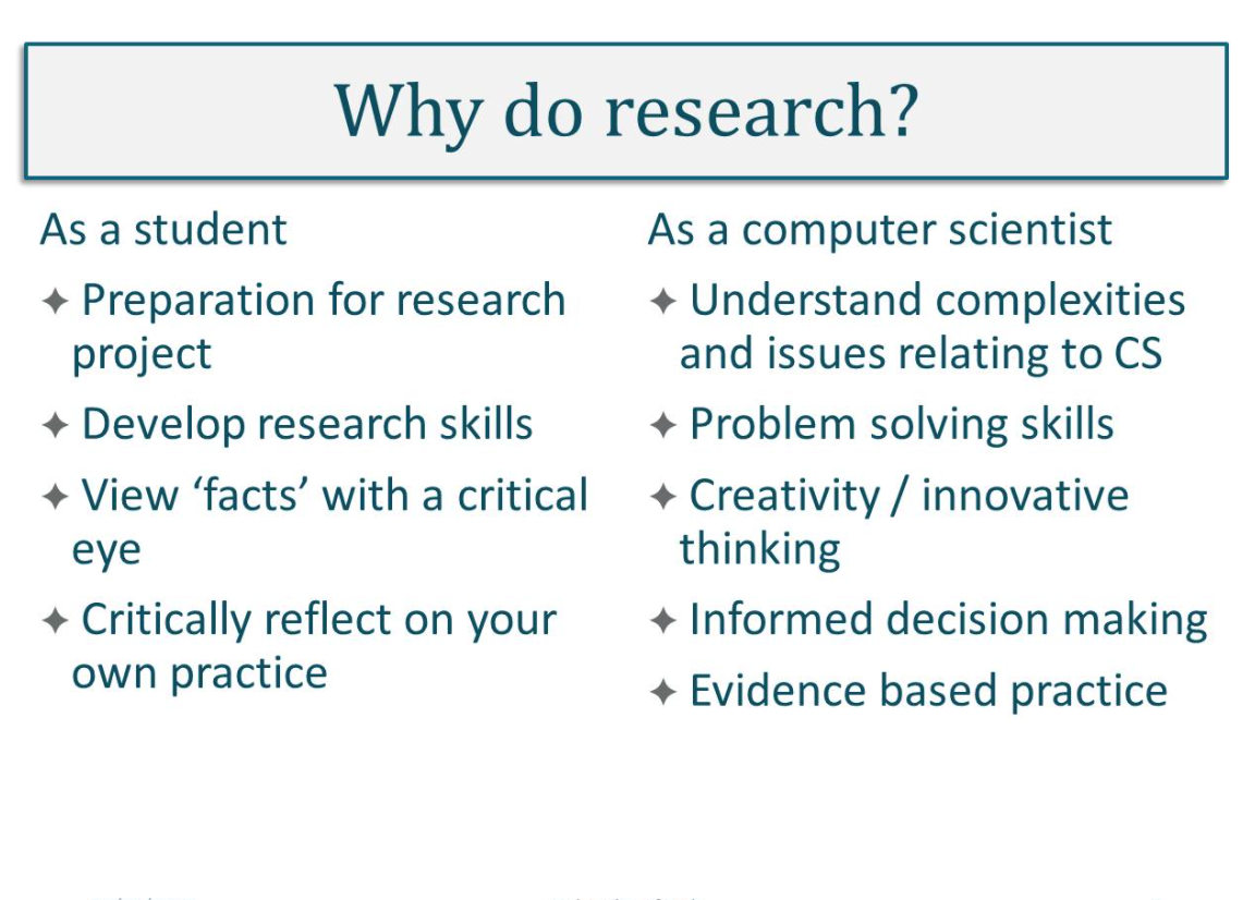 msc research meaning