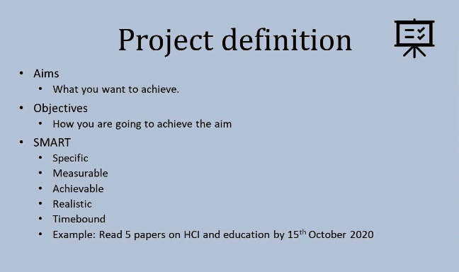 Project Aims